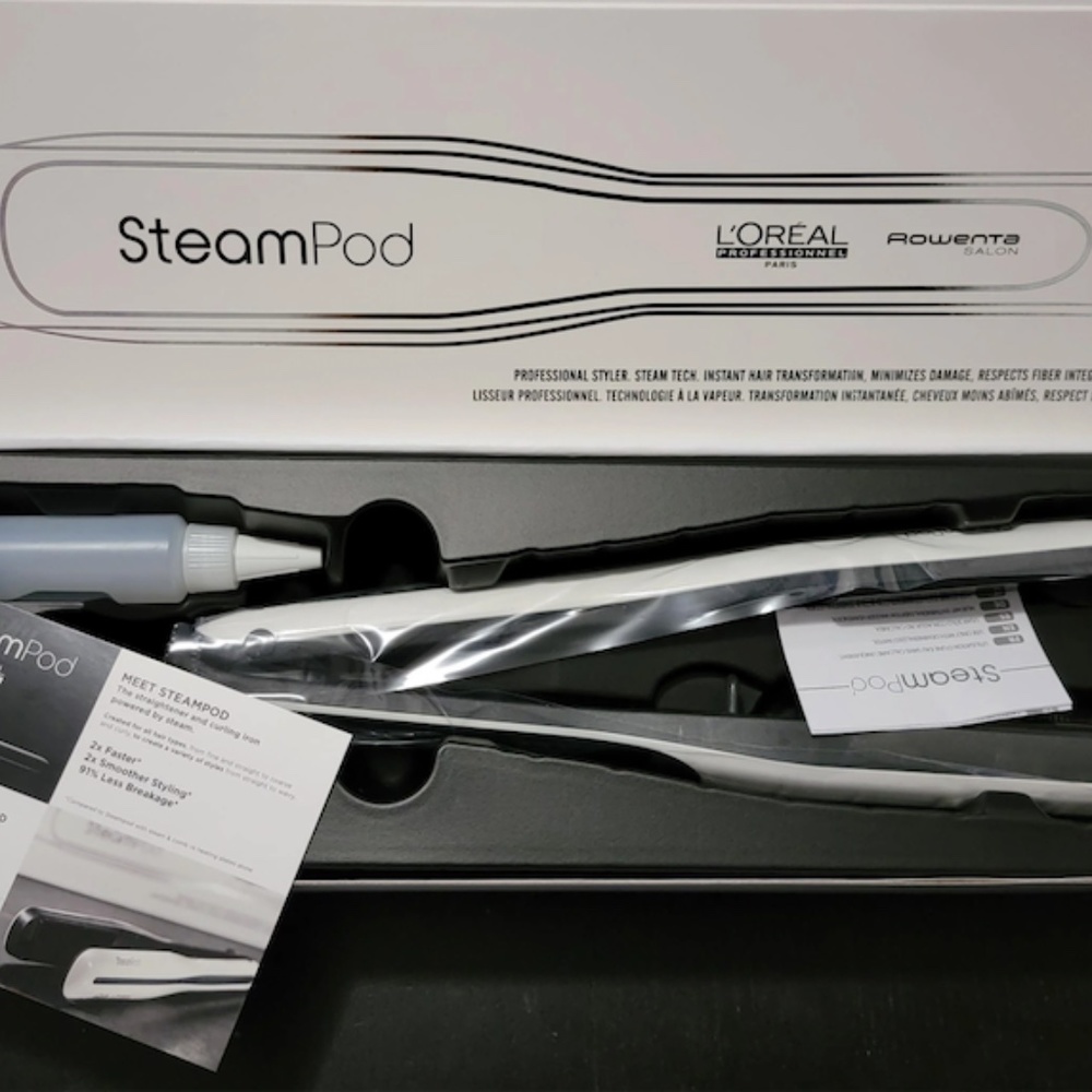 BRAND NEW L'Oreal Steampod Pro Flat Iron & Styler